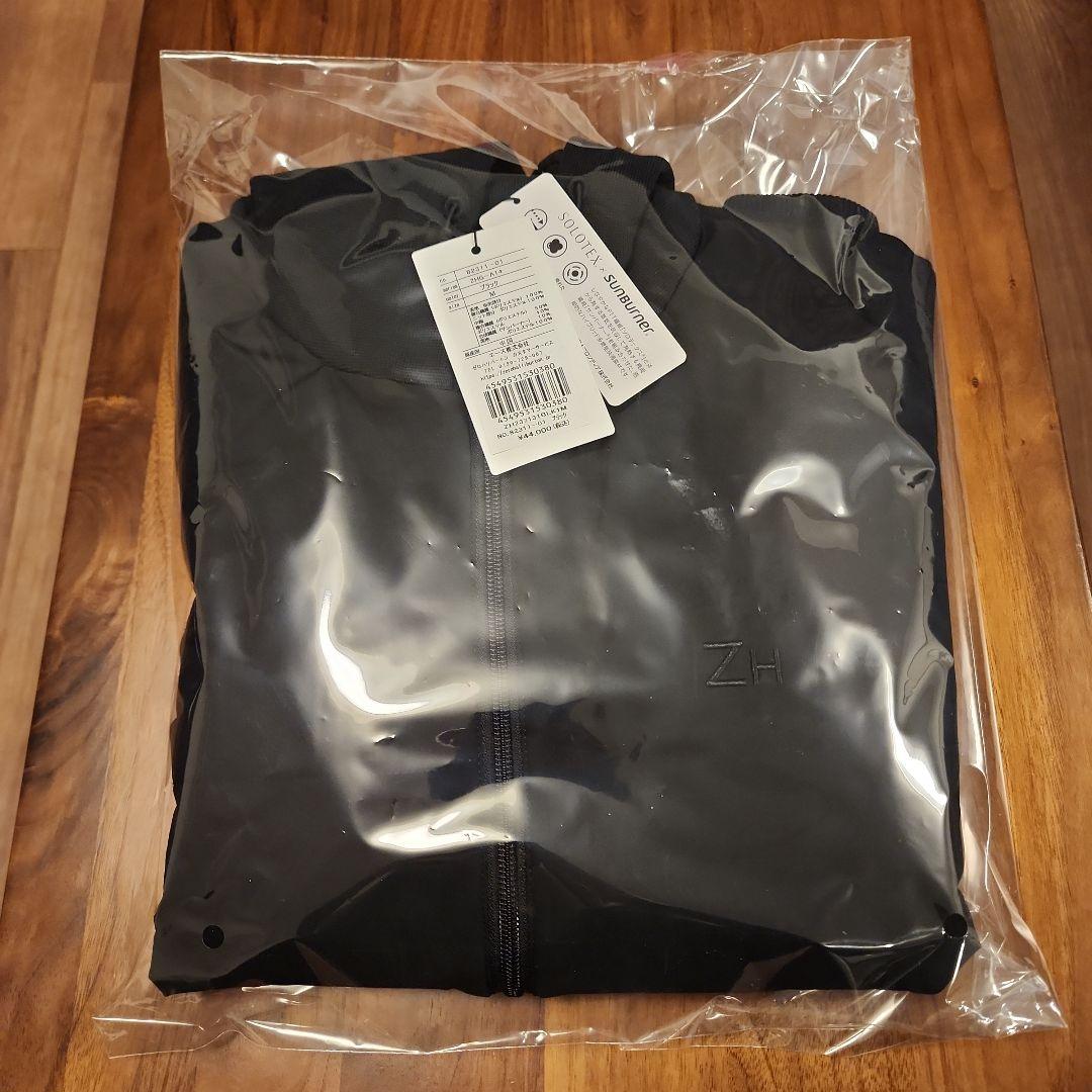 ゼロハリバートンゴルフ ZHG-A14 中綿+セータージャケット Mサイズ 黒