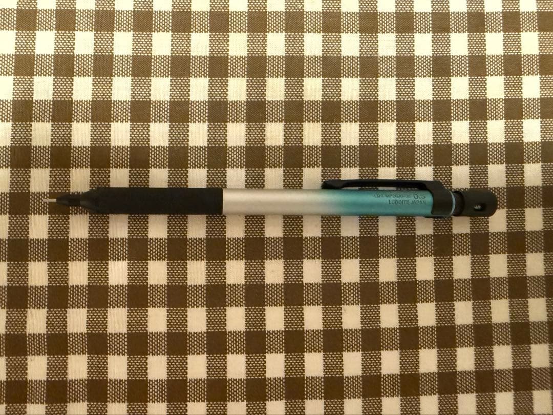 こぶた工房　極上花梨瘤紅白グロテスク　シャープペンシル0.5 おまけ付き