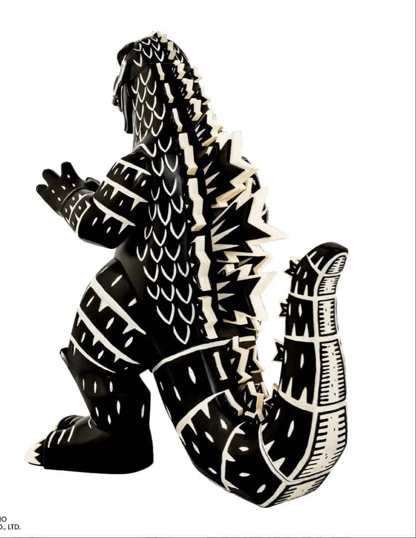 ゴジラ　海外版画風フィギュア　販売終了品