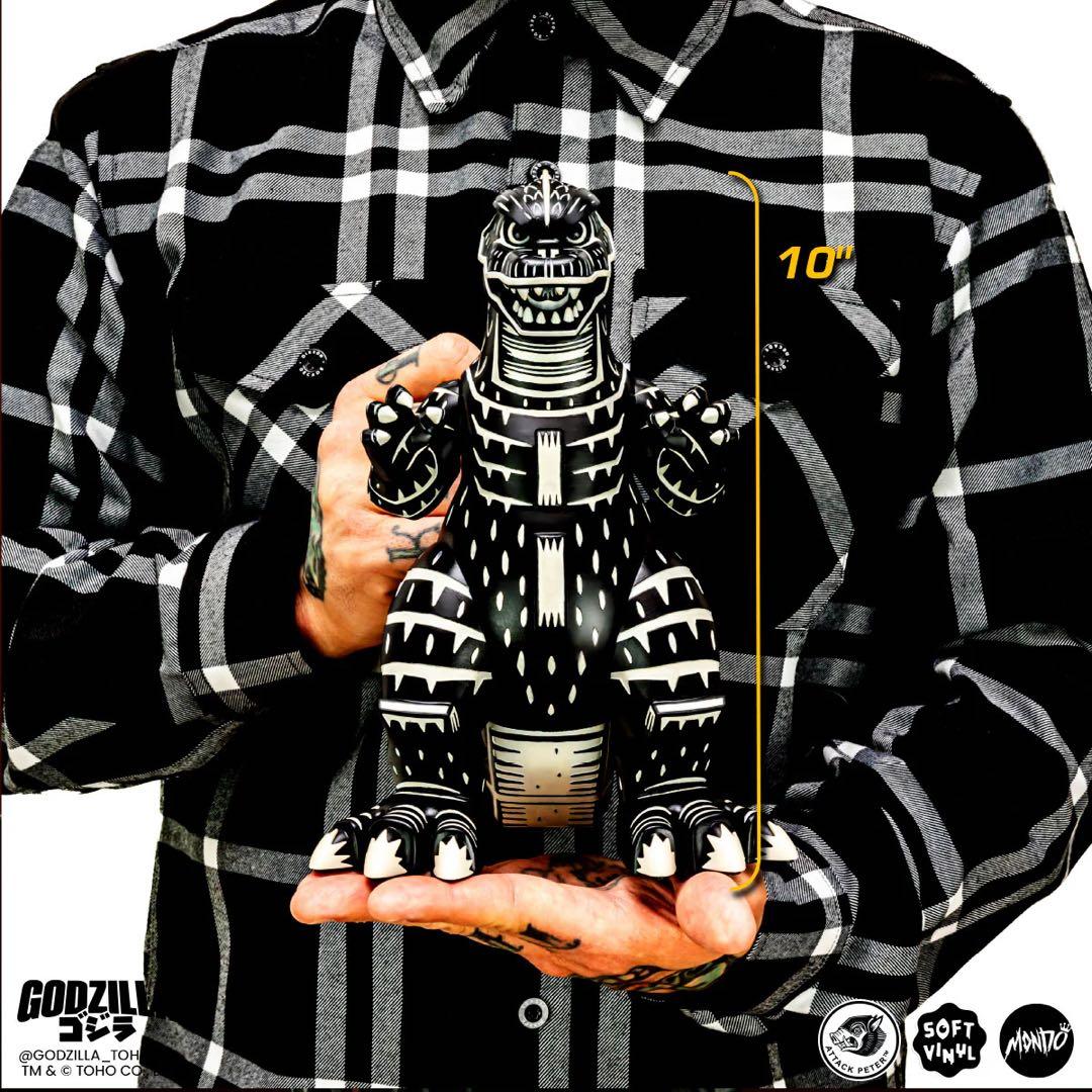 ゴジラ　海外版画風フィギュア　販売終了品