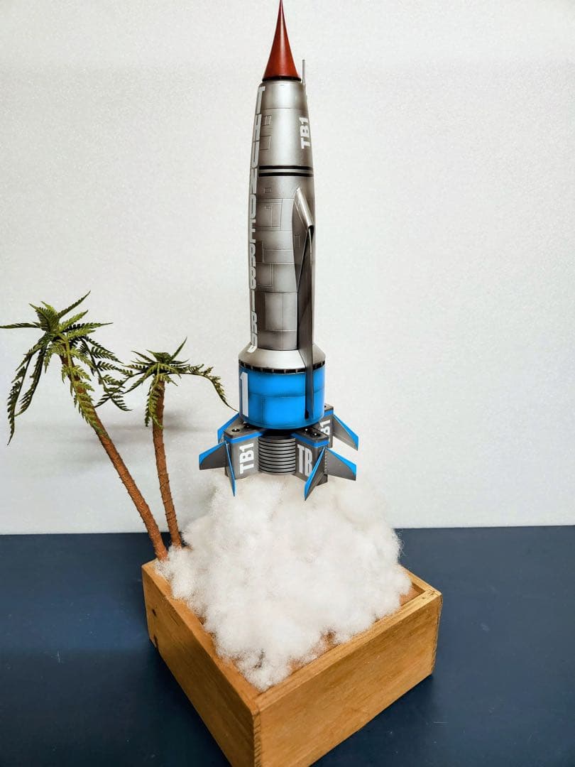 【最終値下げ！】30%オフ　衝撃プライス！TB1号ソフビ40cm電飾プロ製作