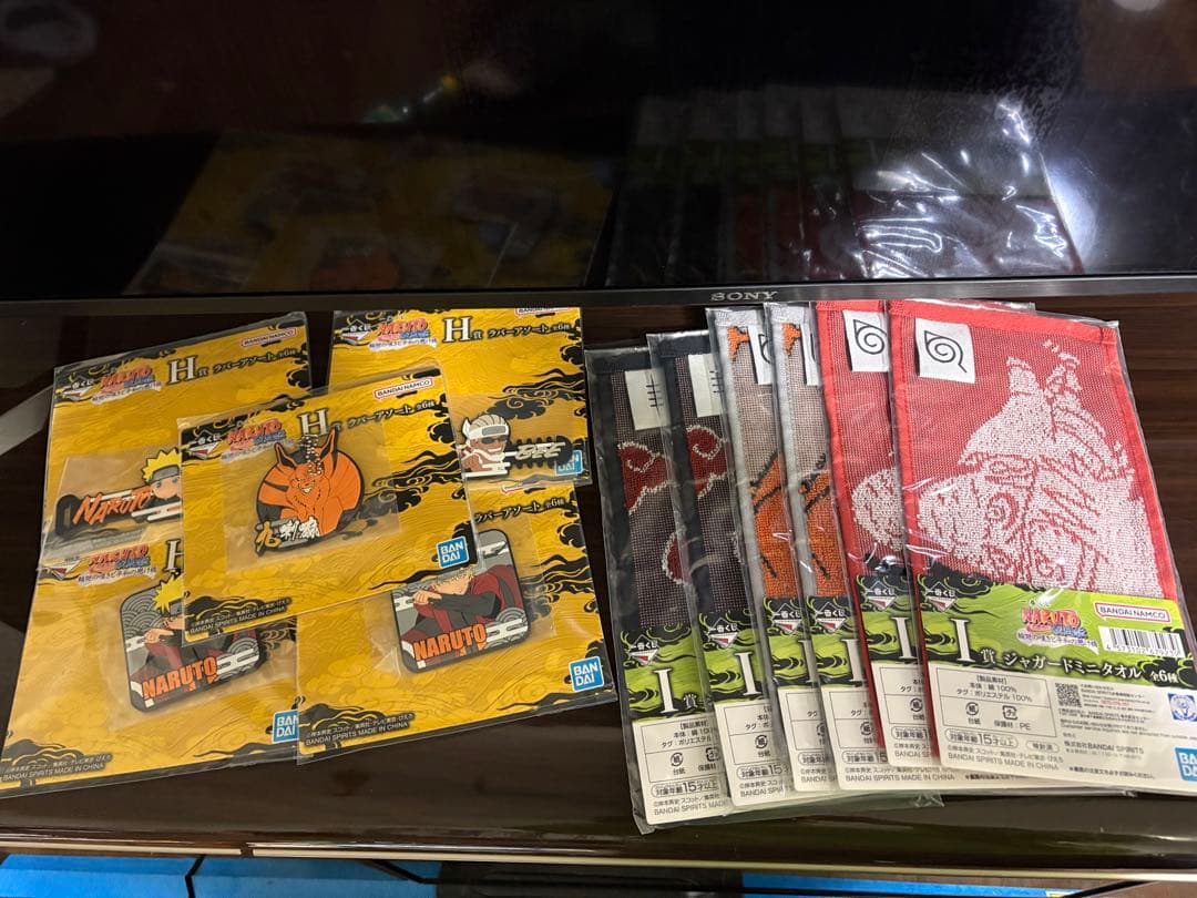 NARUTOナルト　一番くじ　自来也　ヒナタ　キラービー　フィギュア　おまけ付き