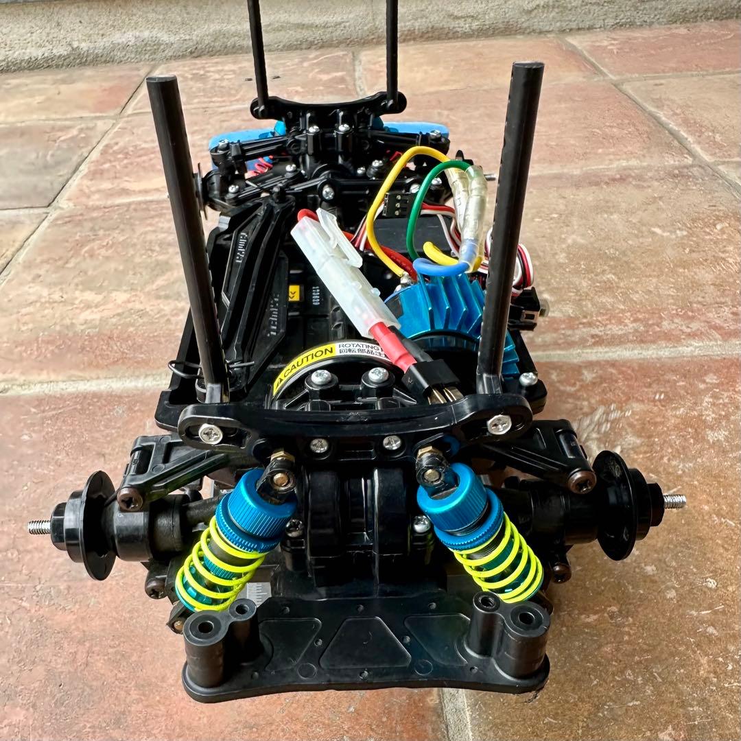 ゆ*ぎ様 タミヤ TT-02 シャーシ（メカ付き）