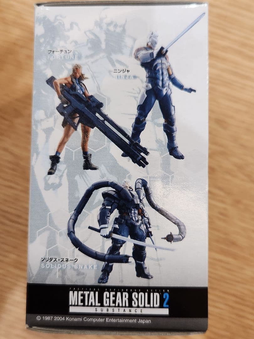レア メタルギアソリッド2 コナミフィギュアコレクション未開封10個　ラスト1点