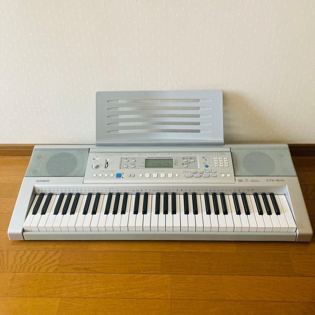 ✨【美品】CASIO カシオ　電子ピアノ　電子キーボード CTK-810 ✨