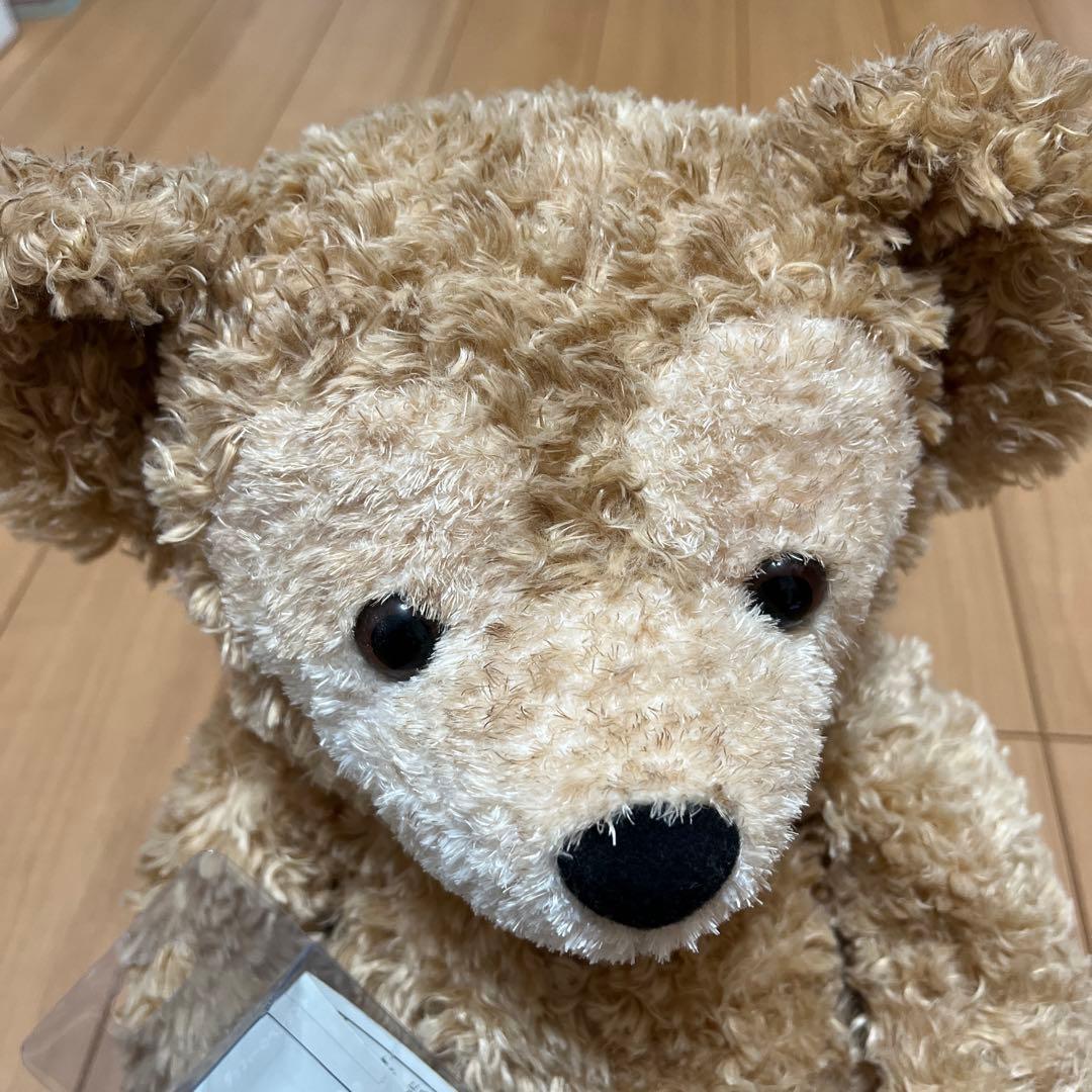 ダッフィー　ぬいぐるみ　初期　白タグ　ビーズ　ディズニーシー　disney