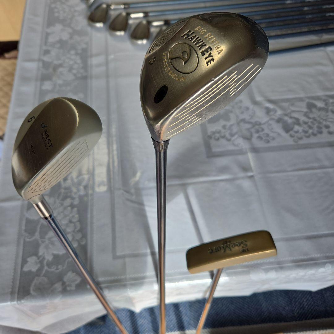 最終最安値大セール中　メンズCallaway ゴルフバッグクラブセット中古