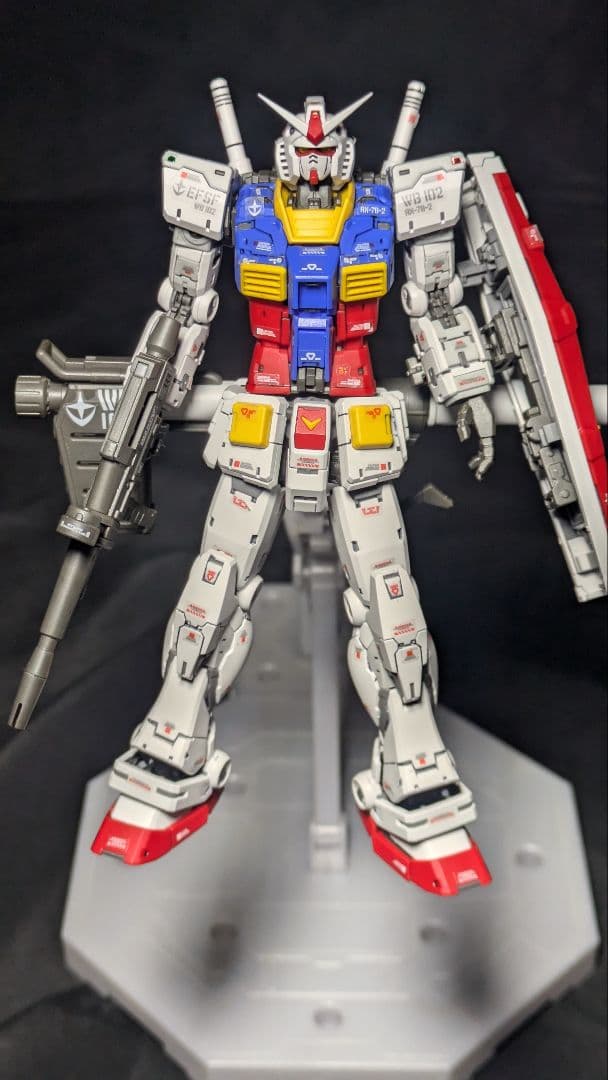 RG ガンダム　塗装済　rx-78-2 ver.2.0 ガンプラ