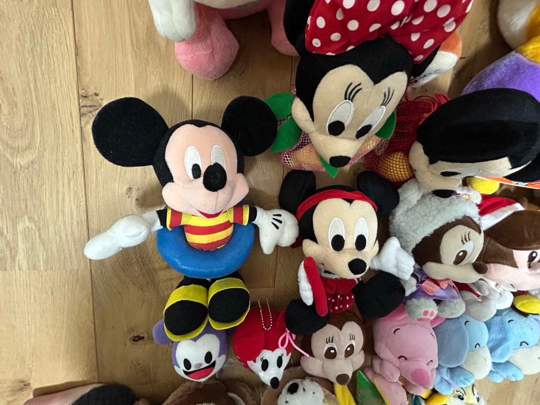 ディズニーキャラクター ぬいぐるみ レトロ