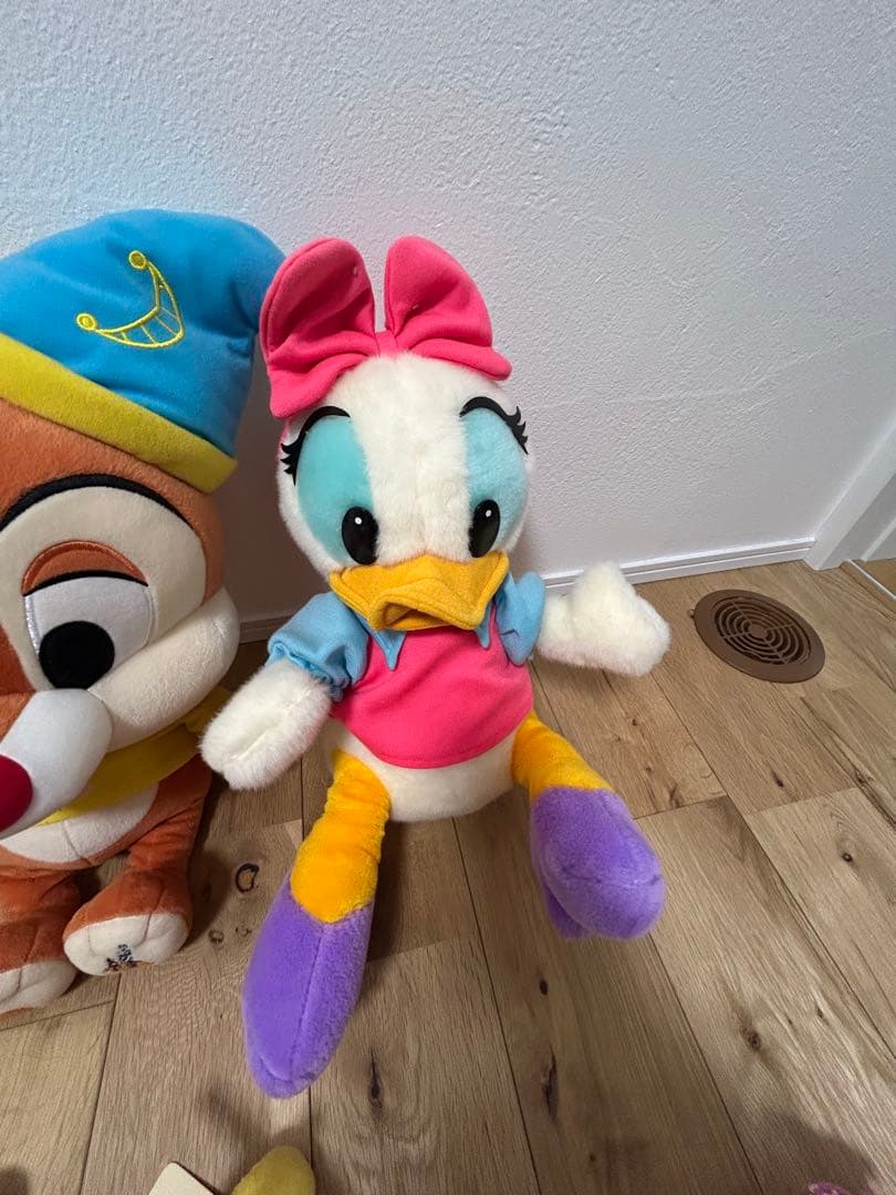 ディズニーキャラクター ぬいぐるみ レトロ