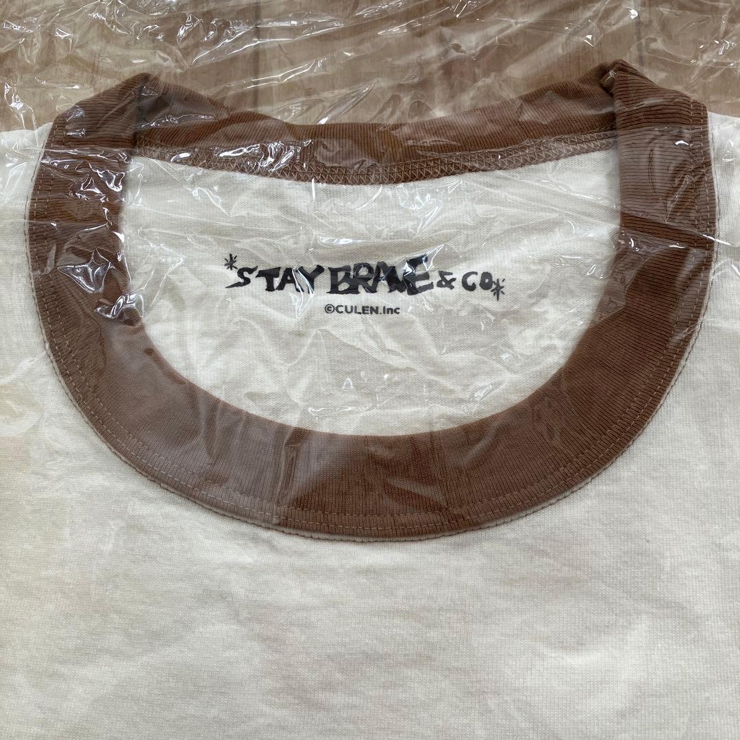 草彅剛 リンガーTシャツ(STAY BRAVE & CO.) Lサイズ