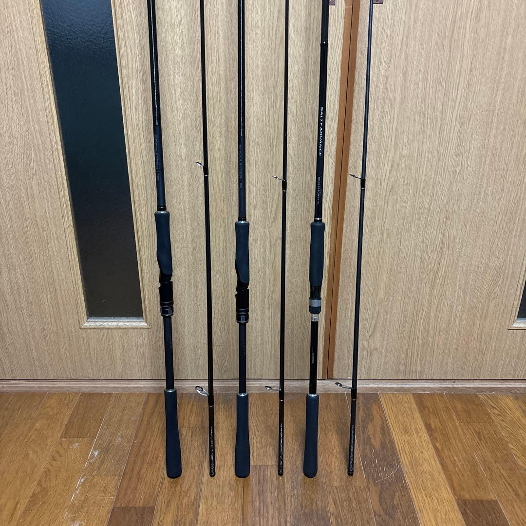 SHIMANO 24エンカウンターS100MH 他2本