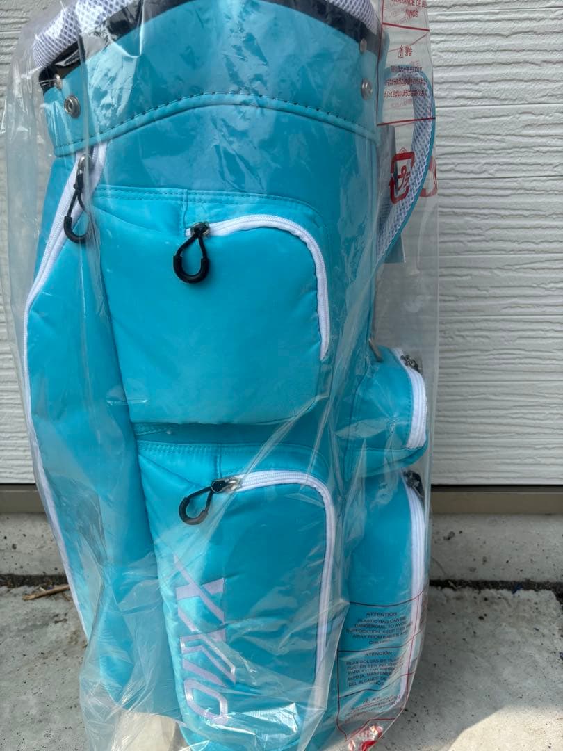 新品未使用XXIO GGC-X150W キャディバッグ　ライトブルー