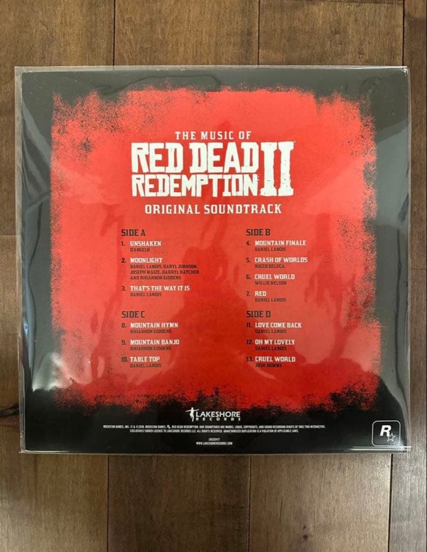 レッド・デッド・リデンプション2 オリジナルサウンドトラック レコード