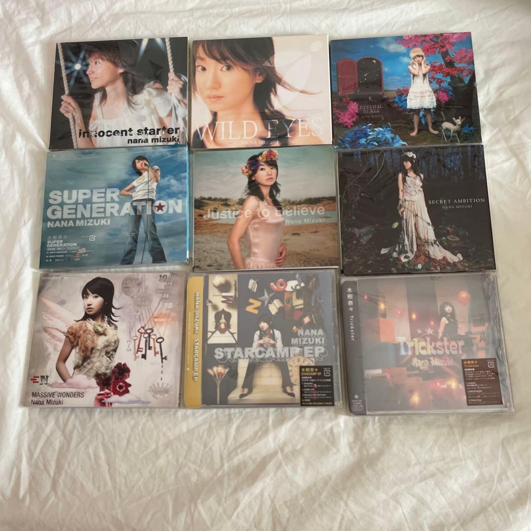 水樹奈々/CD/DVD/まとめ売り/想い/THE MUSEUM/テルミドール