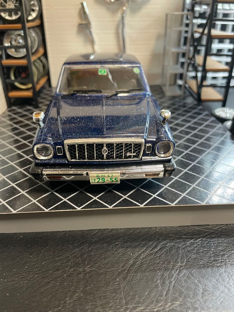 【美品】プラモデル 車 1/24 完成品 チェイサー 41 昭和 旧車