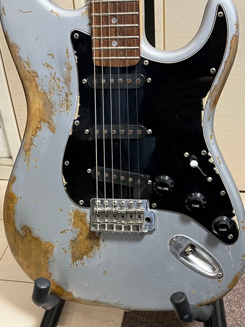 即発送 コンポーネントギター レリック仕様 ストラトタイプ