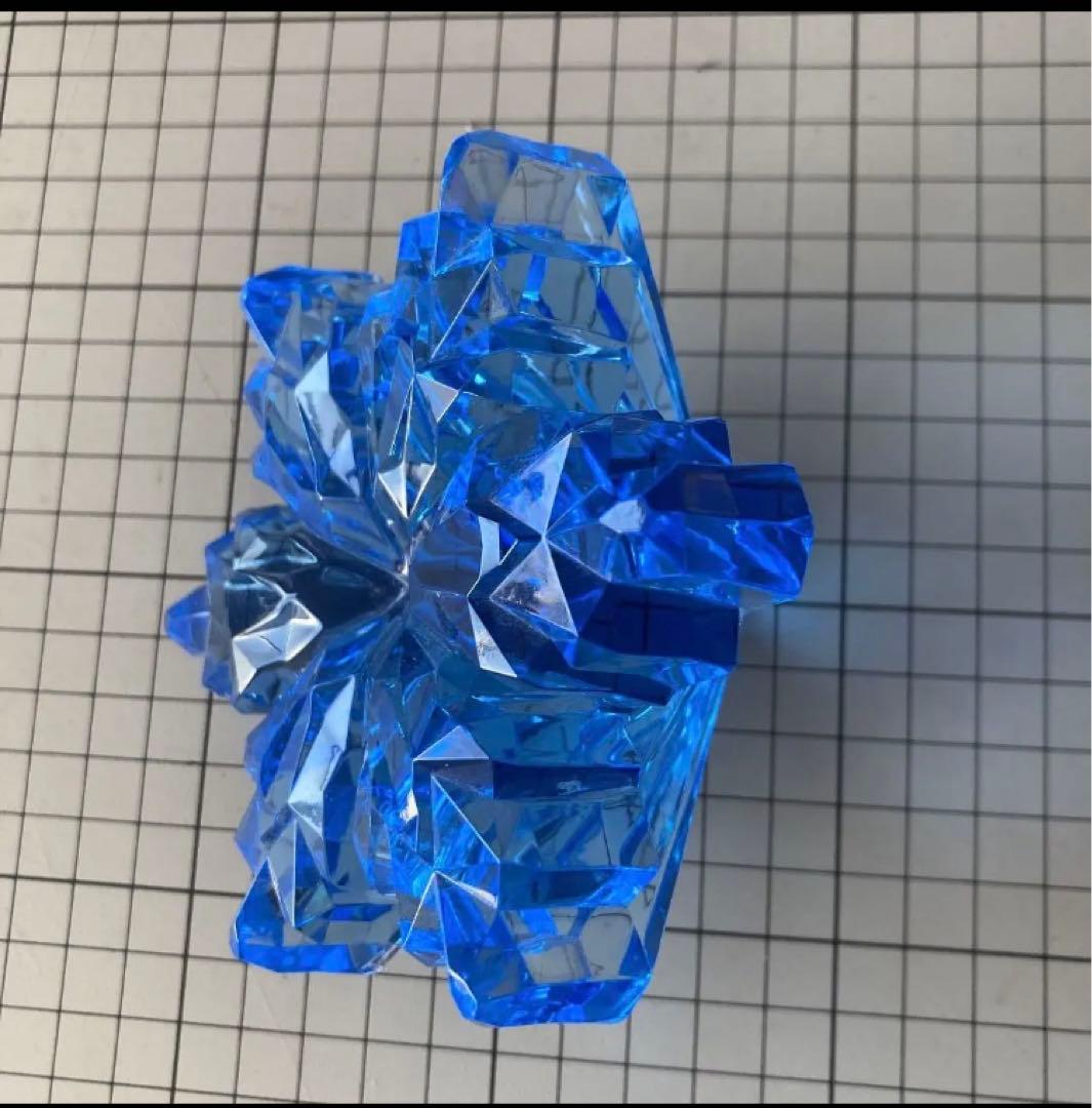 ビンテージ　クリスタルオブジェ　インダストリアル　シャンデリア　ホルダービーズ