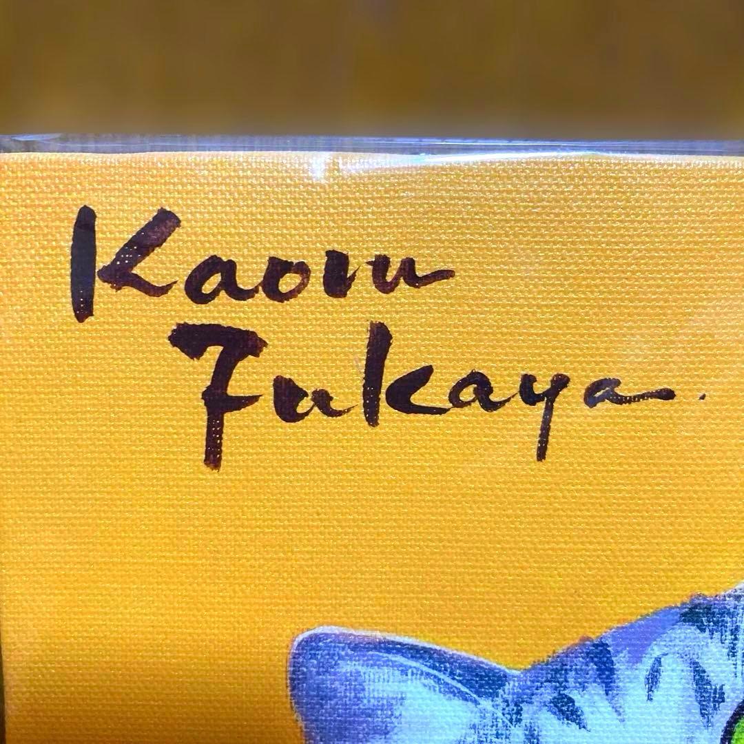 夜廻り猫　深谷かほる直筆サイン入り　原画パネル