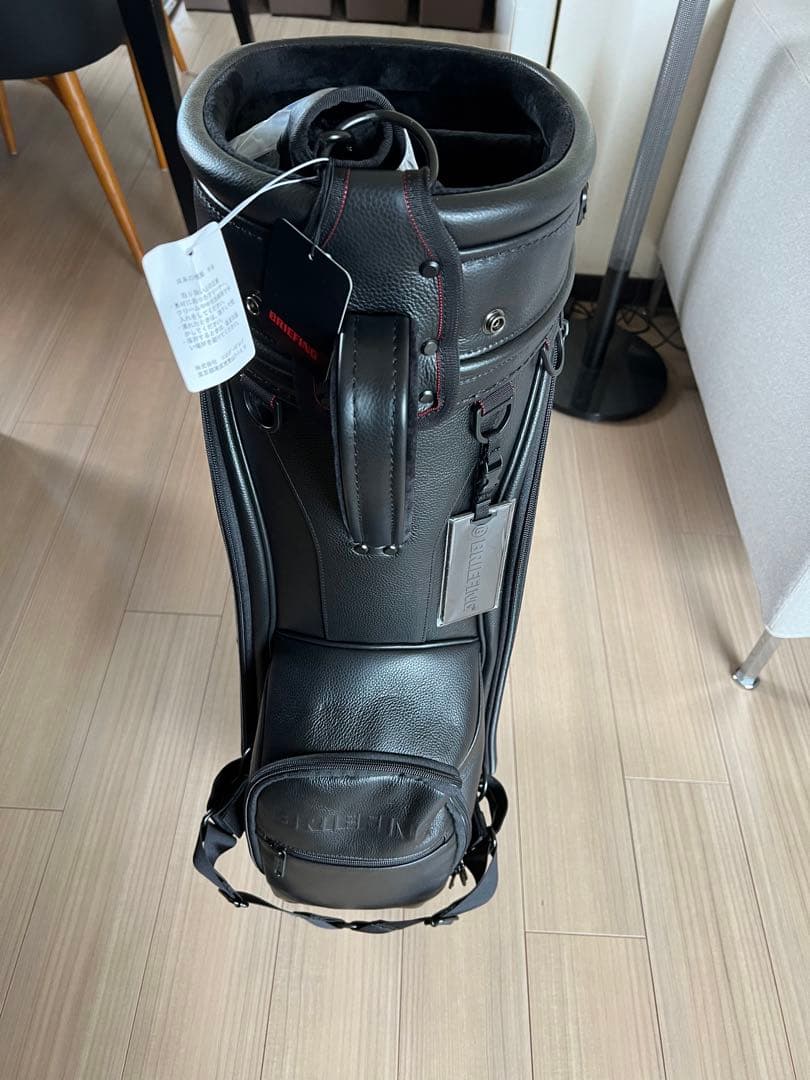 BRIEFING GOLF 限定完売品　シュリンクレザーキャディーバッグ