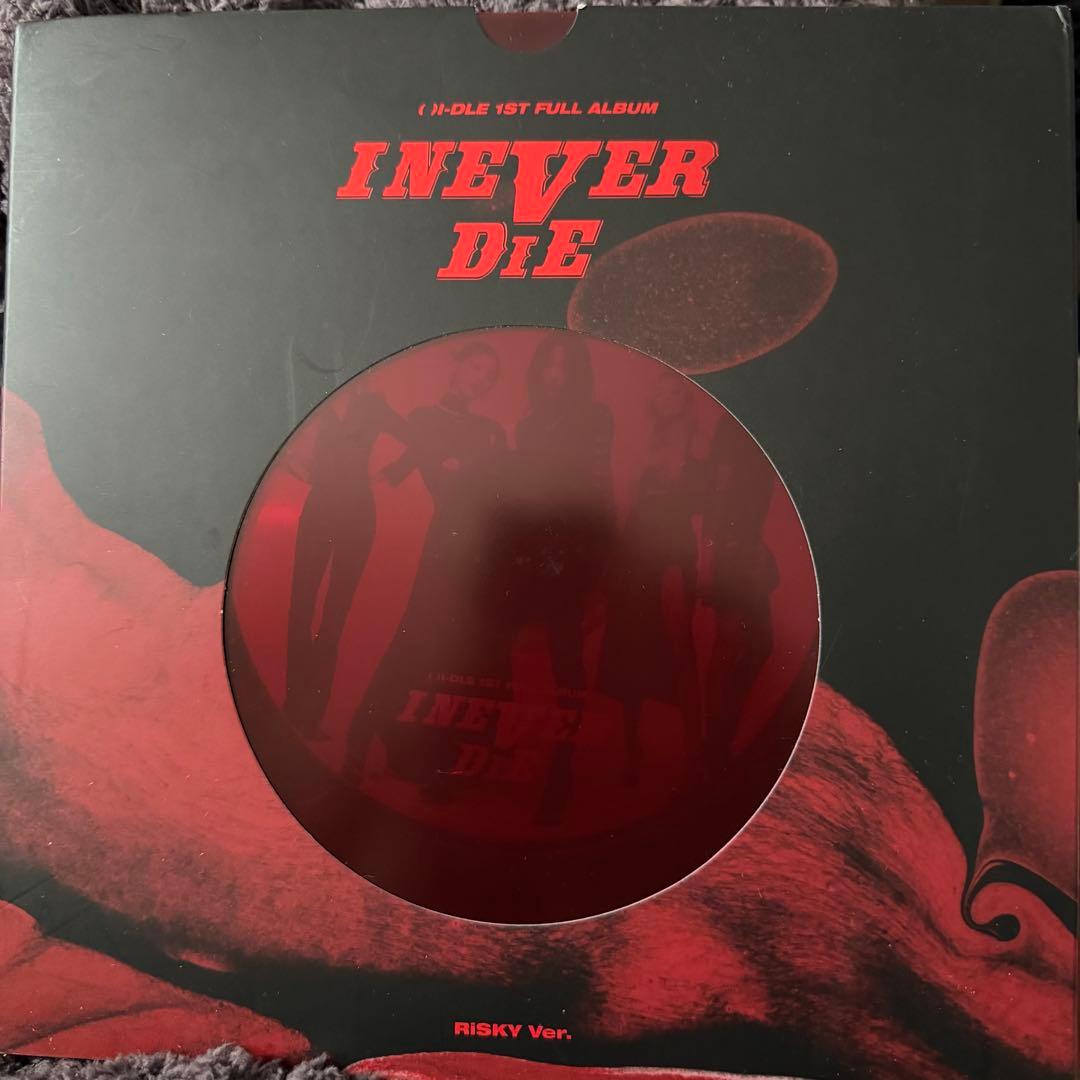 (G)I-DLE I NEVER DIE RiSKYバージョン アルバム