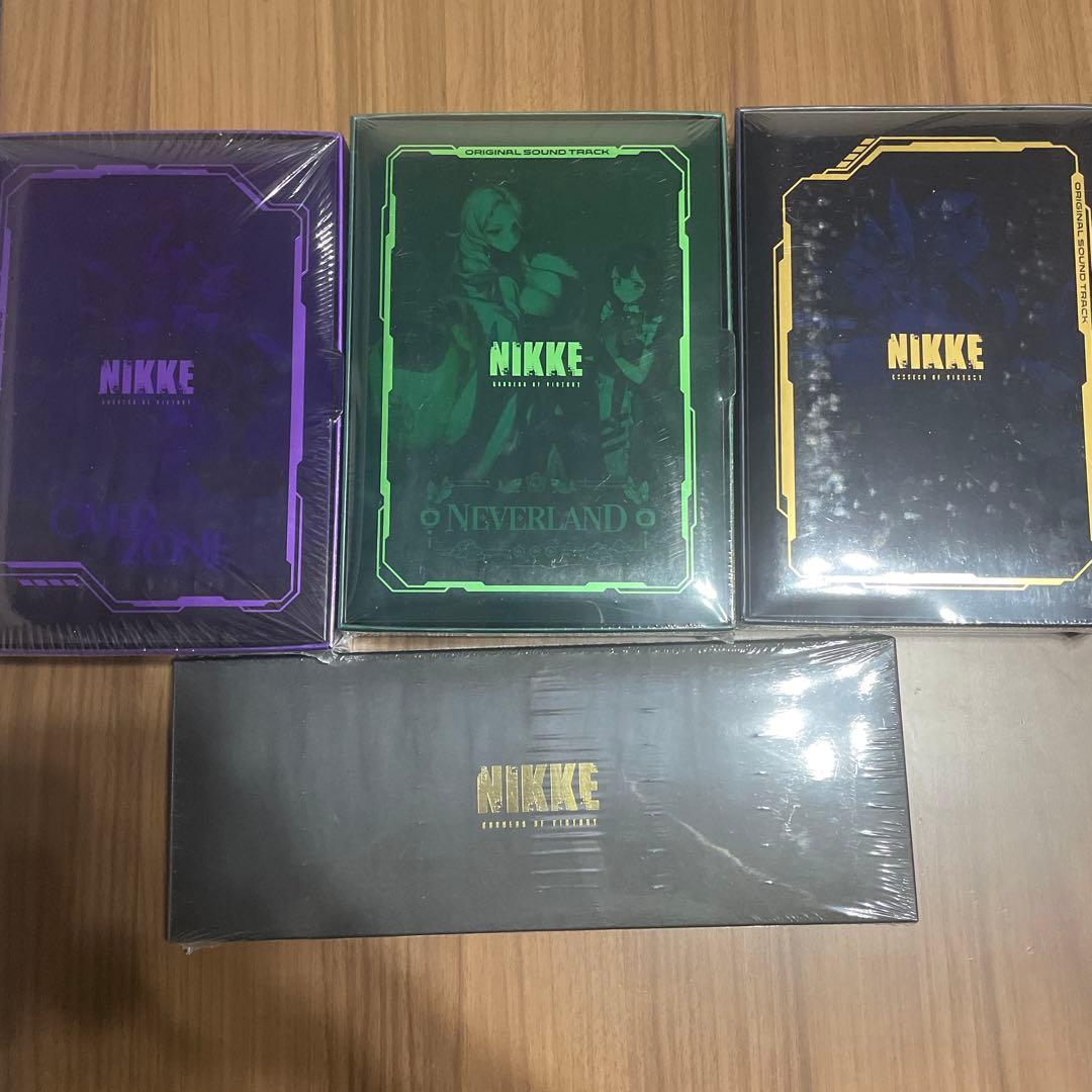 【新品未開封品】　勝利の女神NIKKE OST3種セット　特典付き