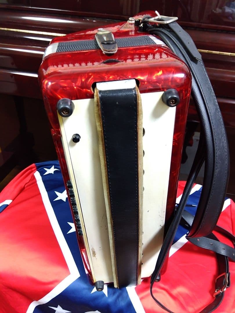 【即演奏可 大幅なメンテ完了品】YAMAHA YA-21アコーディオン