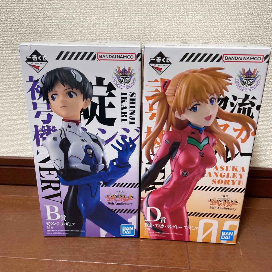 エヴァンゲリオン1番くじ30thフィギュア3体セット＋おまけ