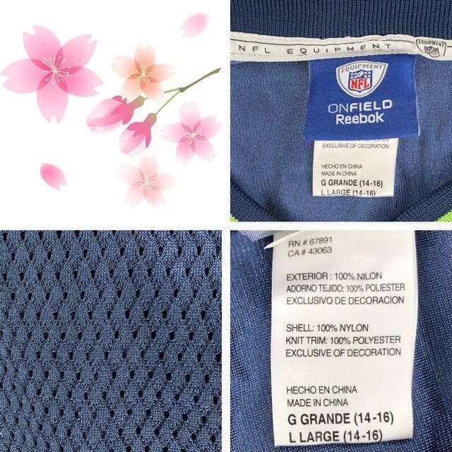 【新品未使用】 現地購入 Reebok NFL SEATTLE SEAHAWKS