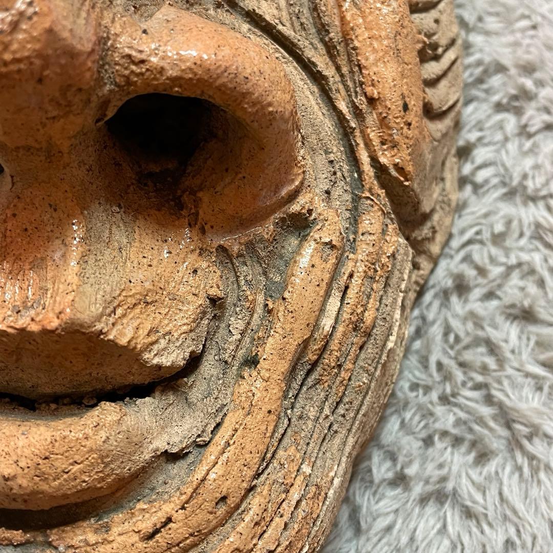 最終価格　希少　時代物　面　陶器