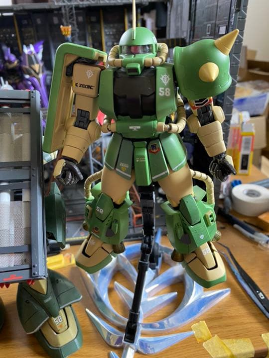 高機動型ザク ver. 2.0 トーマスクルツ専用機カラーver.