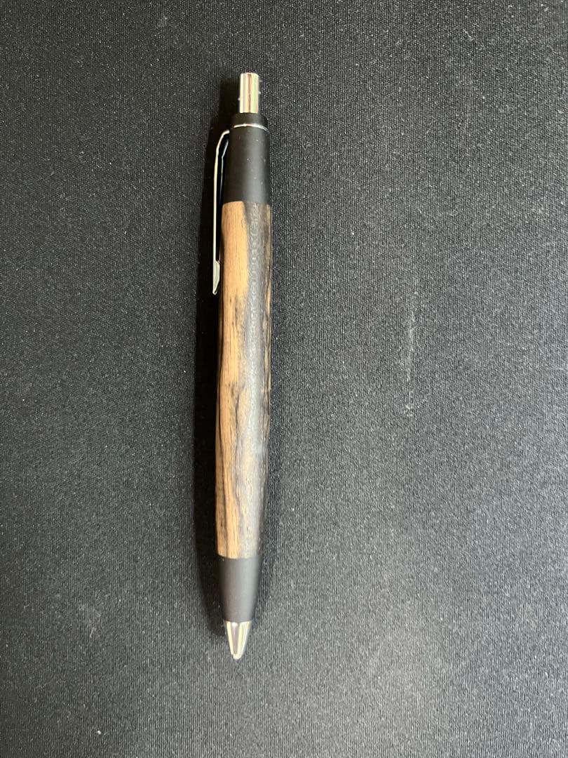 野原工芸　スタンダードボールペン　特上黒柿