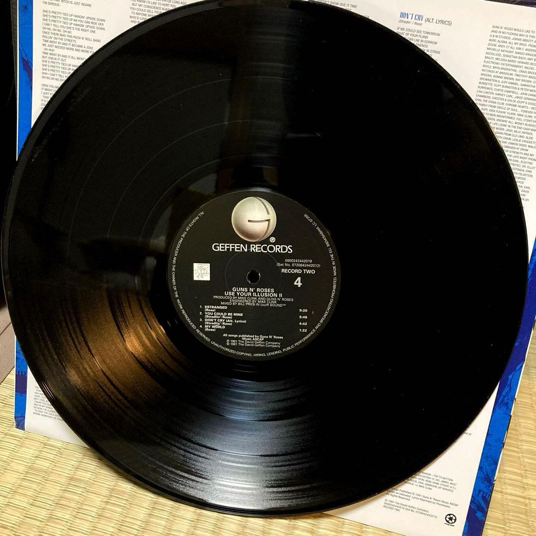 GunsN'Roses Use Your Illusion II ガンズ LP