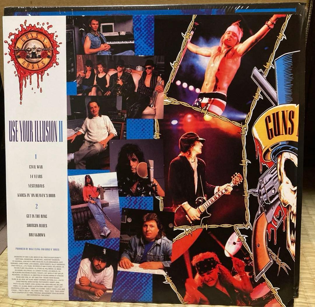 GunsN'Roses Use Your Illusion II ガンズ LP