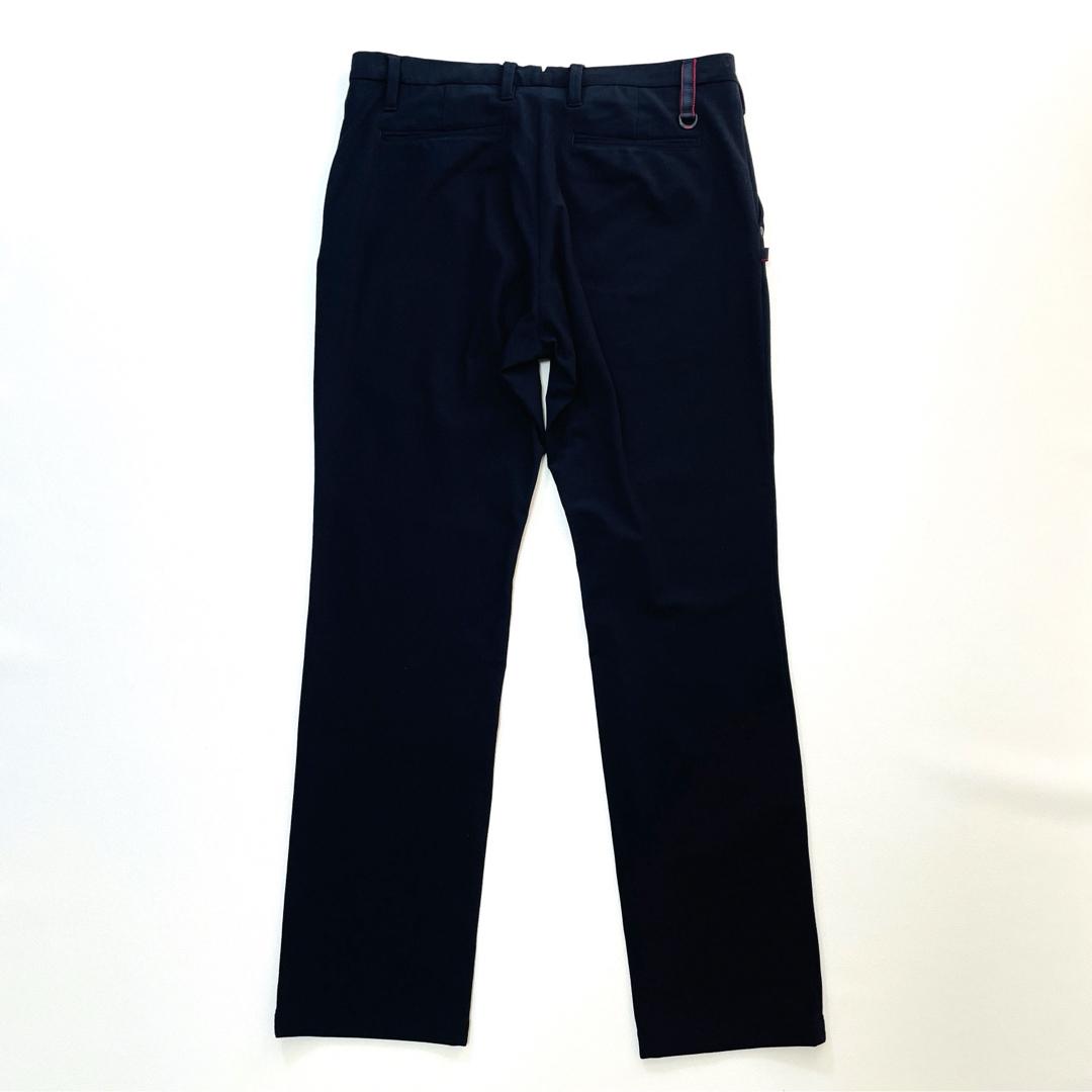 6603 ブリーフィング　ロングパンツ　ストレッチ　ブラック