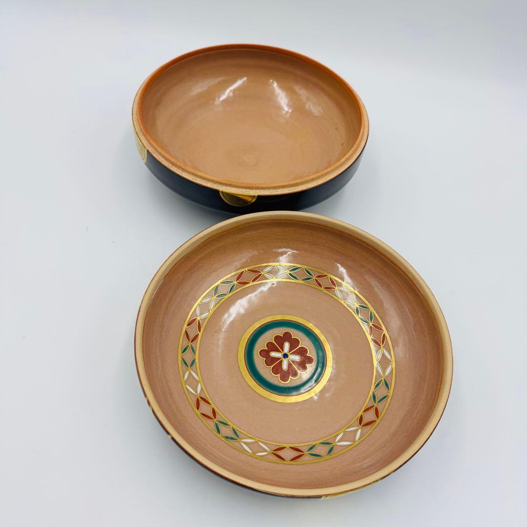 【赤膚焼　尾西楽斎造　ジキロ　食篭　共箱】骨董　アンティーク　インテリア