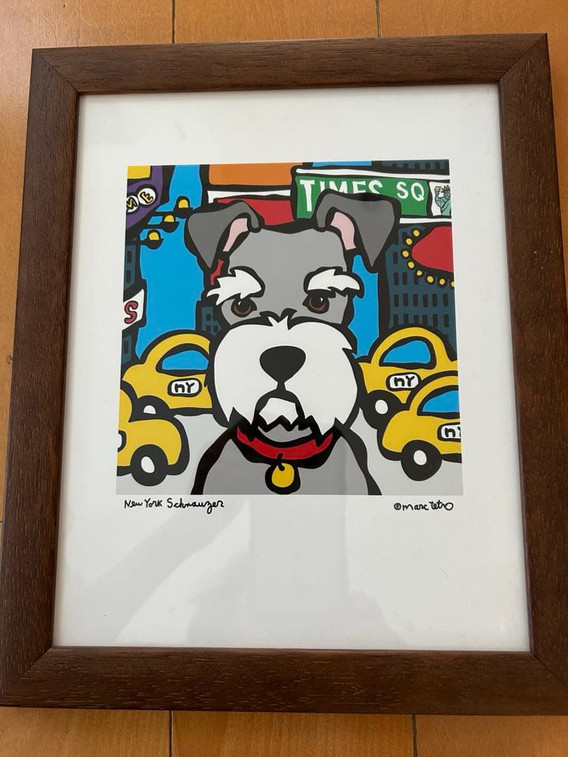 マークテトロ　Mark Tetro ポップアート シュナウザー　4点セット