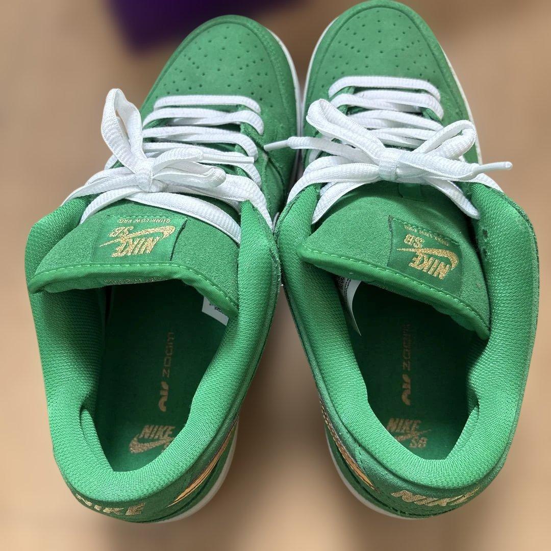 NIKE SB DUNK LOW PRO 28.5cm グリーン