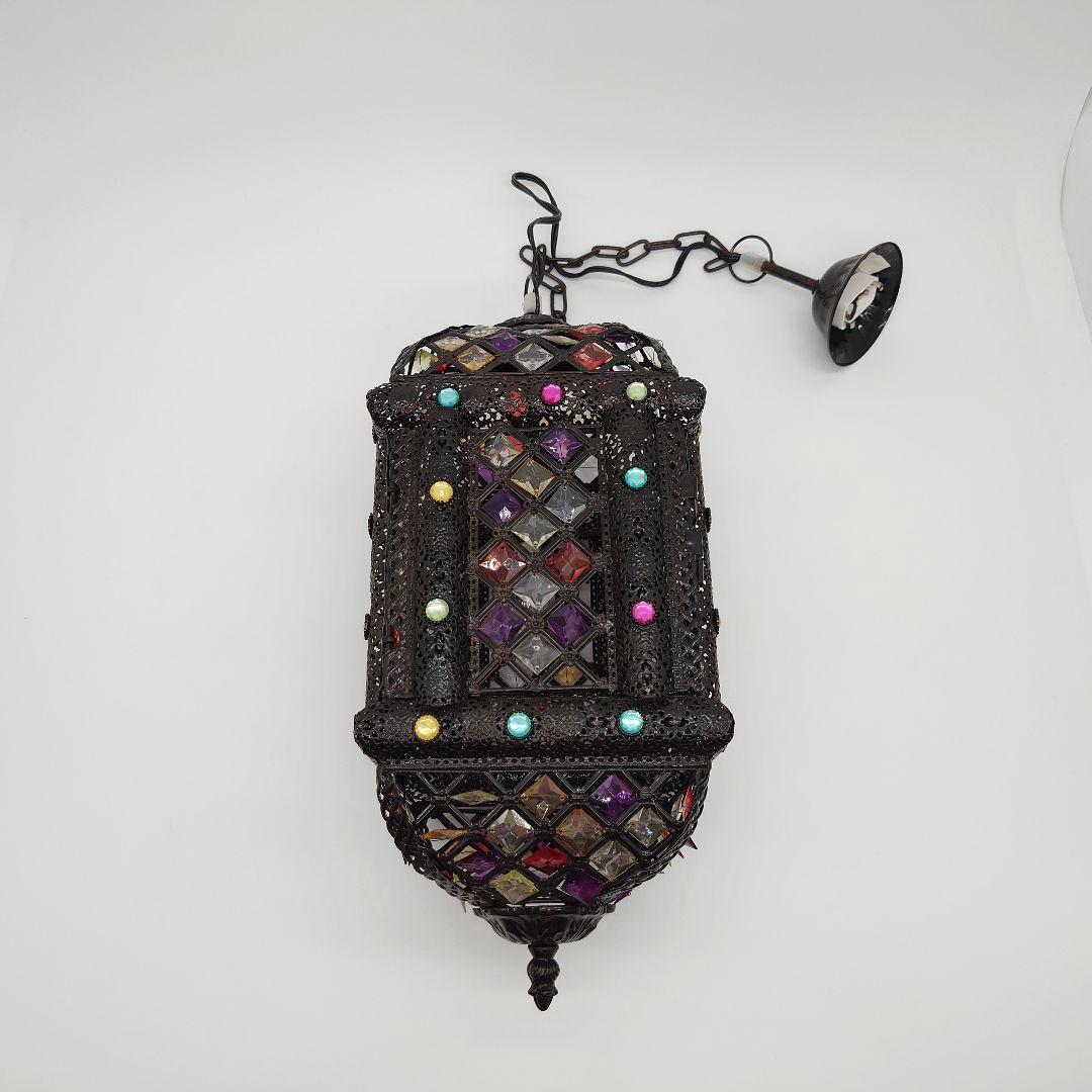 【希少品】 モロッコ風 ペンダントライト　吊り下げライト　アンティーク