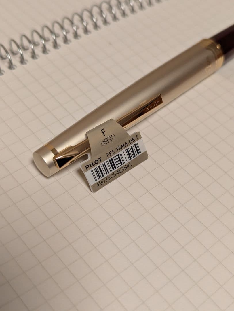 PILOT 万年筆 エリート95S FES-1MM-DR-F 細字ディープレッド