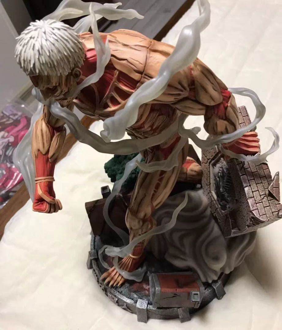 進撃の巨人 獣の巨人 鎧の巨人 ガレージキット ガレキ スタチュー②