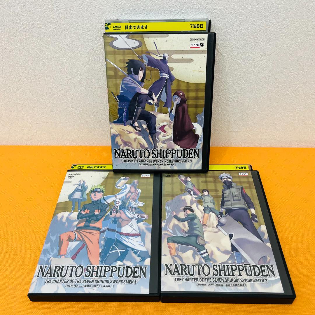 『NARUTO ナルト』 計104巻セット レンタル使用済DVD