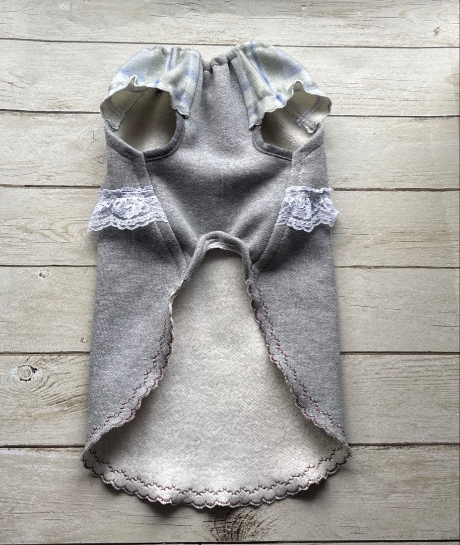 くー　ハンドメイド犬服　ワンピース