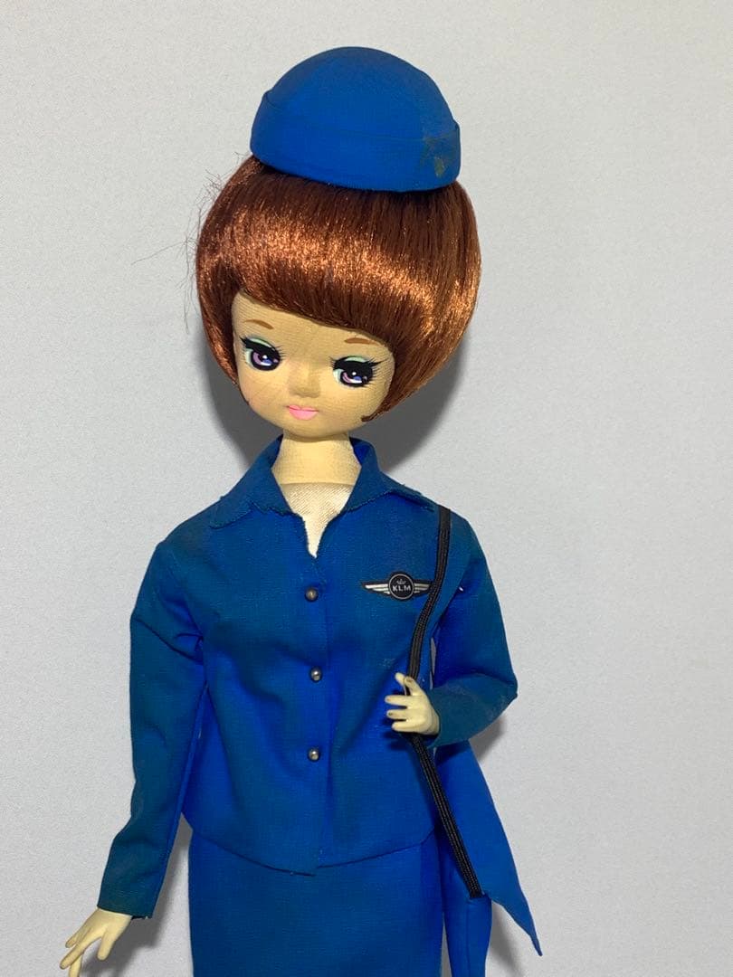 【希少】昭和レトロ　スチュワーデス人形　KLMオランダ航空