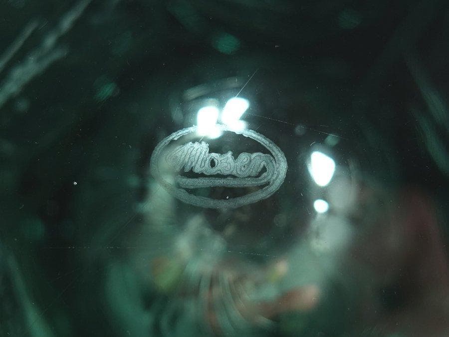 モーゼル MOSER クリスタルガラス  L.バルツァールデザイン