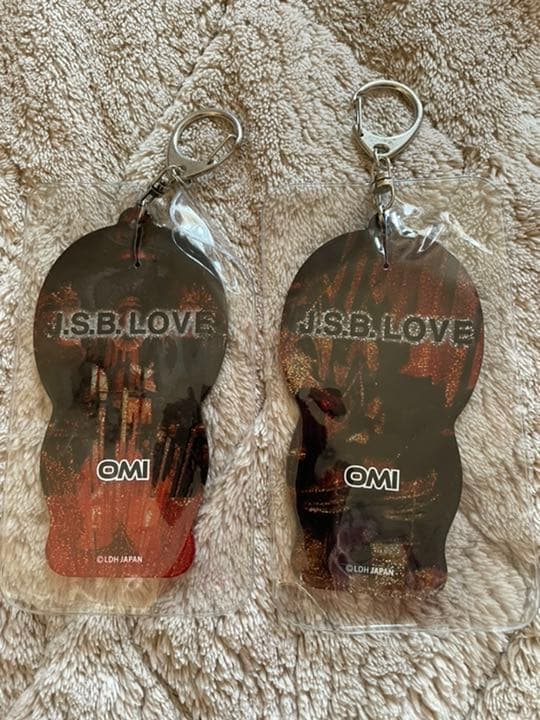 登坂広臣　黒LOVE グリッターキーホルダーセット