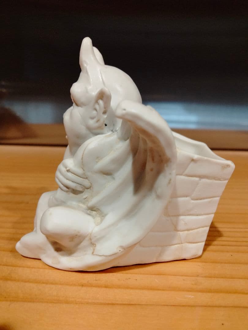 30s 40s レア ビンテージ デビル スカル マッチ ホルダー アンティーク