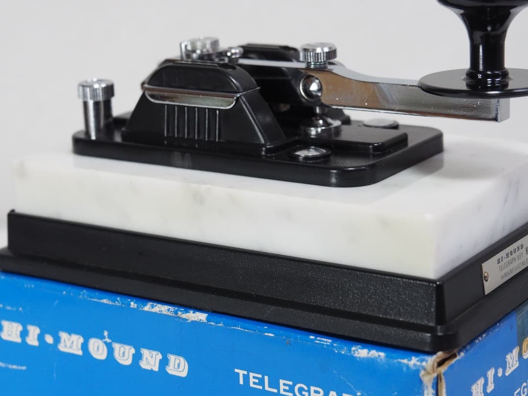 ■HI-MOUND(ハイモンド)HK-808 電鍵 元箱付き 電信キー