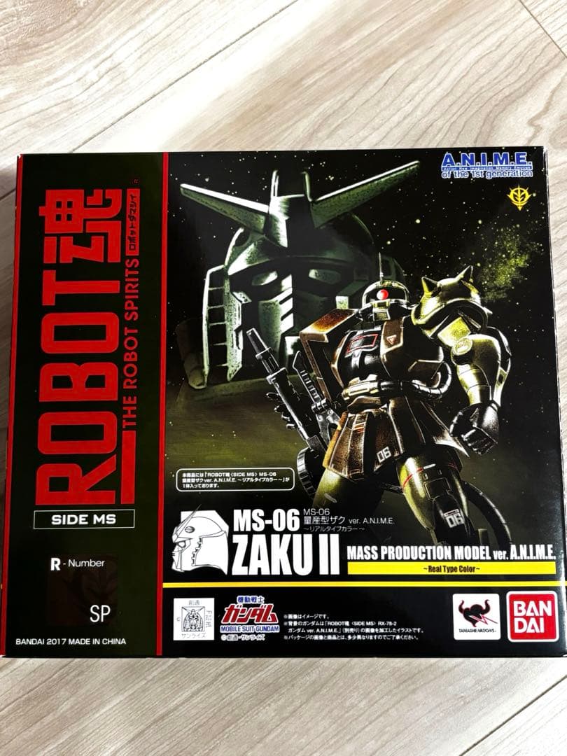 量産型ザクリアルタイプカラー　A.N.I.M.E. ロボット魂　ROBOT魂