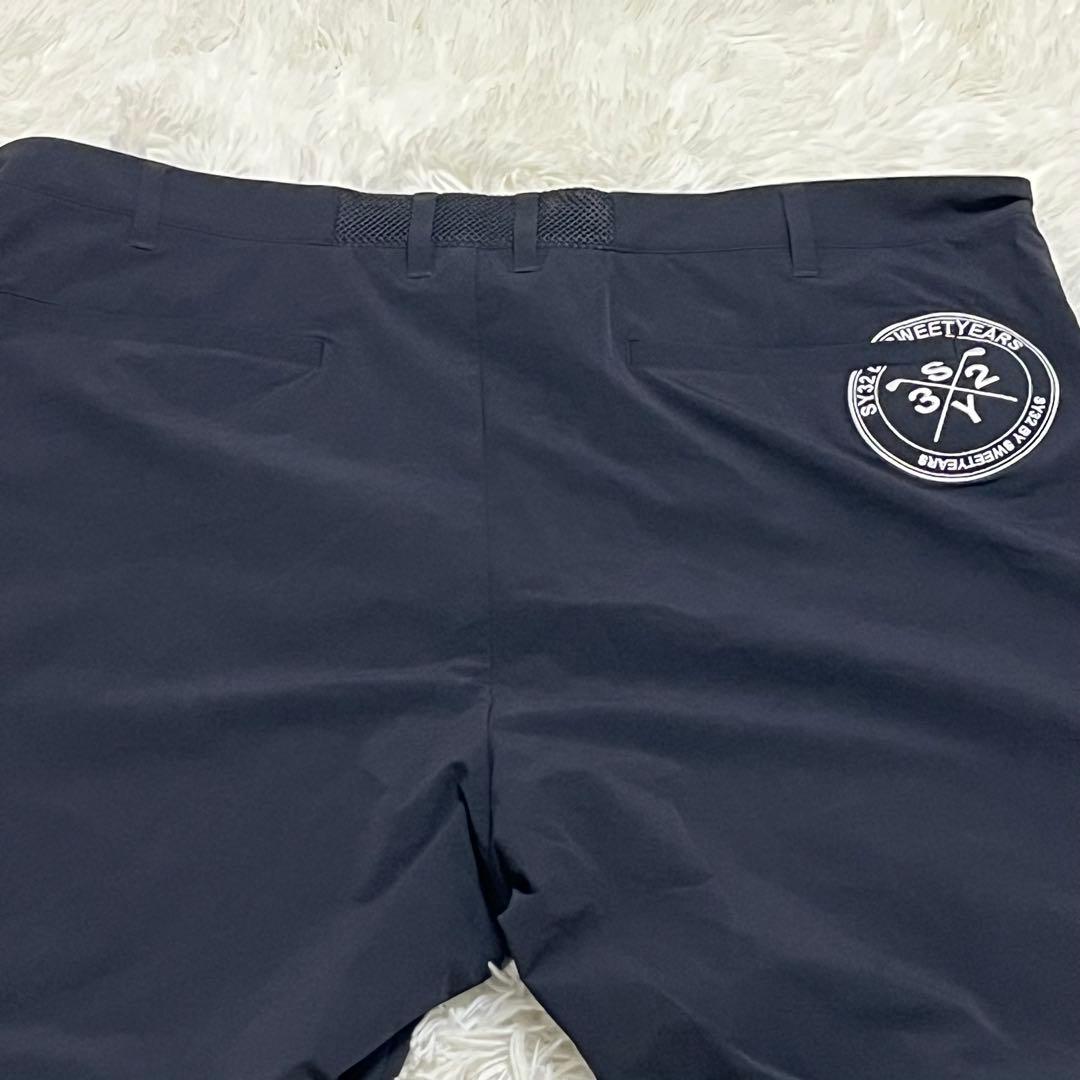 新品タグ付　希少サイズ　SY32 パンツ　ブラック　５Ｌ